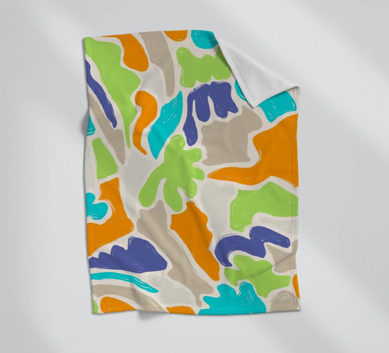 Forme aggrovigliate coperta in pile da nicigabrieldesigns