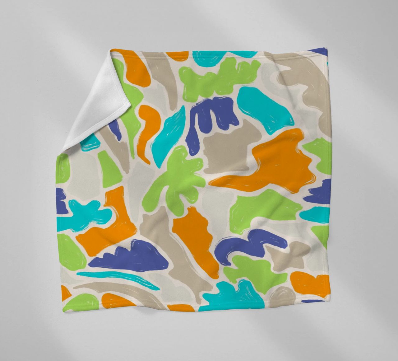 Forme aggrovigliate coperta in pile da nicigabrieldesigns