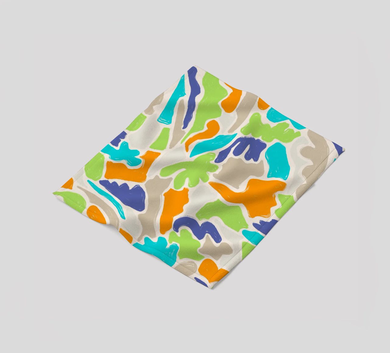 Forme aggrovigliate coperta in pile da nicigabrieldesigns