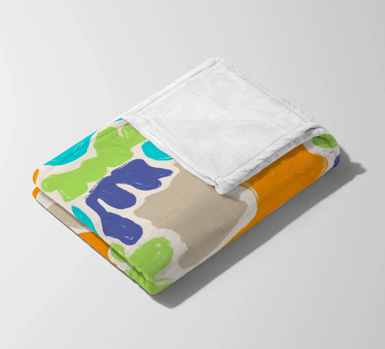 Forme aggrovigliate coperta in pile da nicigabrieldesigns