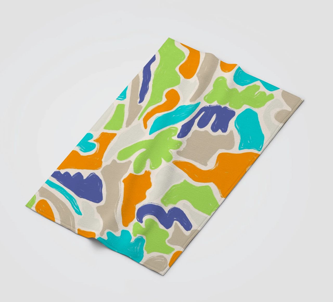 Forme aggrovigliate coperta in pile da nicigabrieldesigns