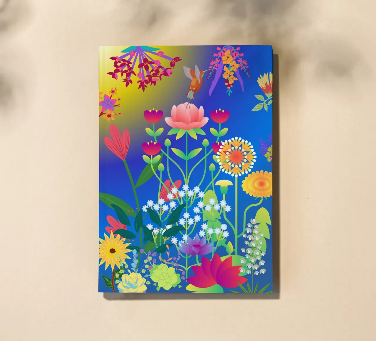 Blue garden notebook by Studio Tikao
