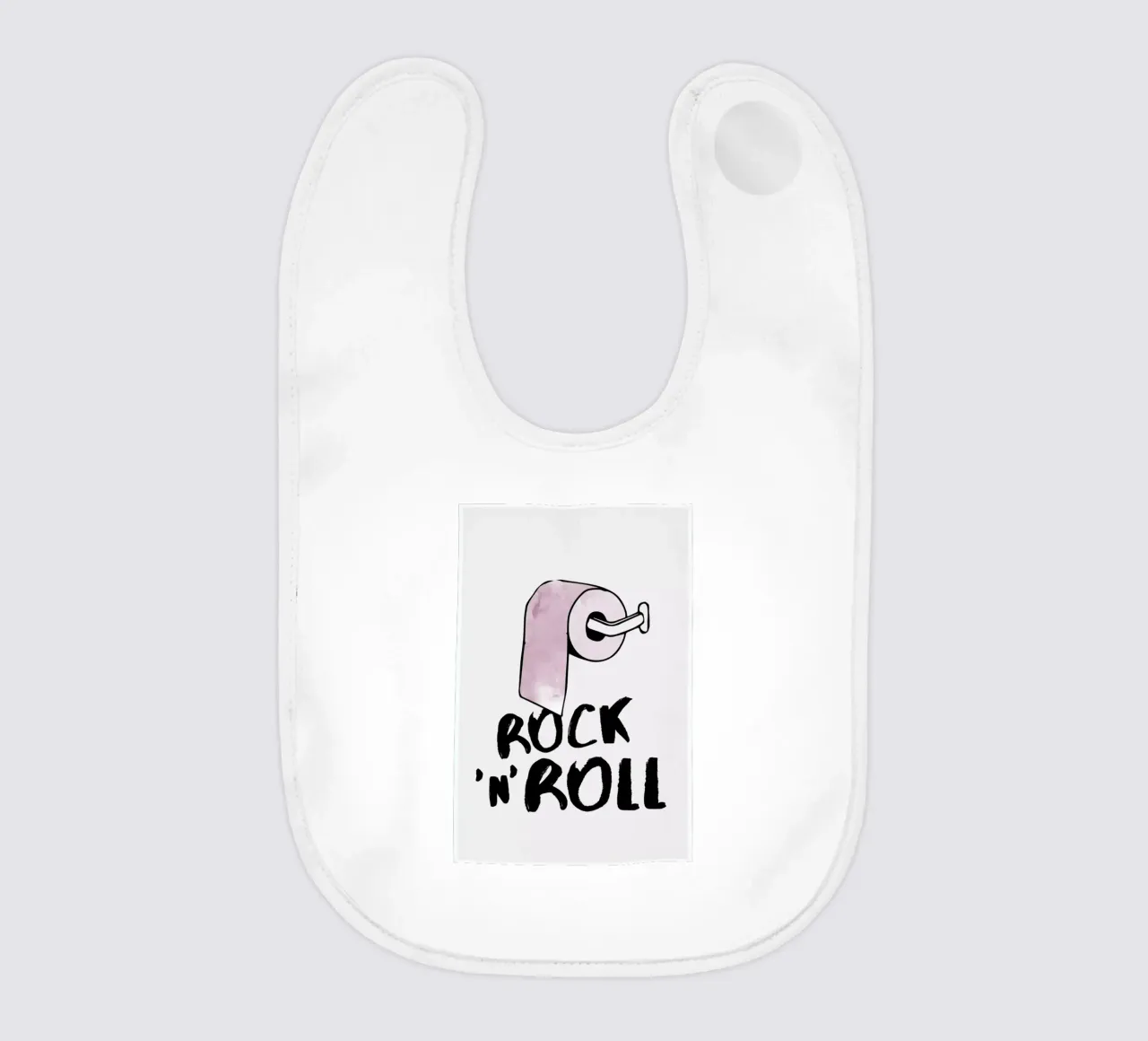 Rock 'n' Roll babero de Amy & Kurt