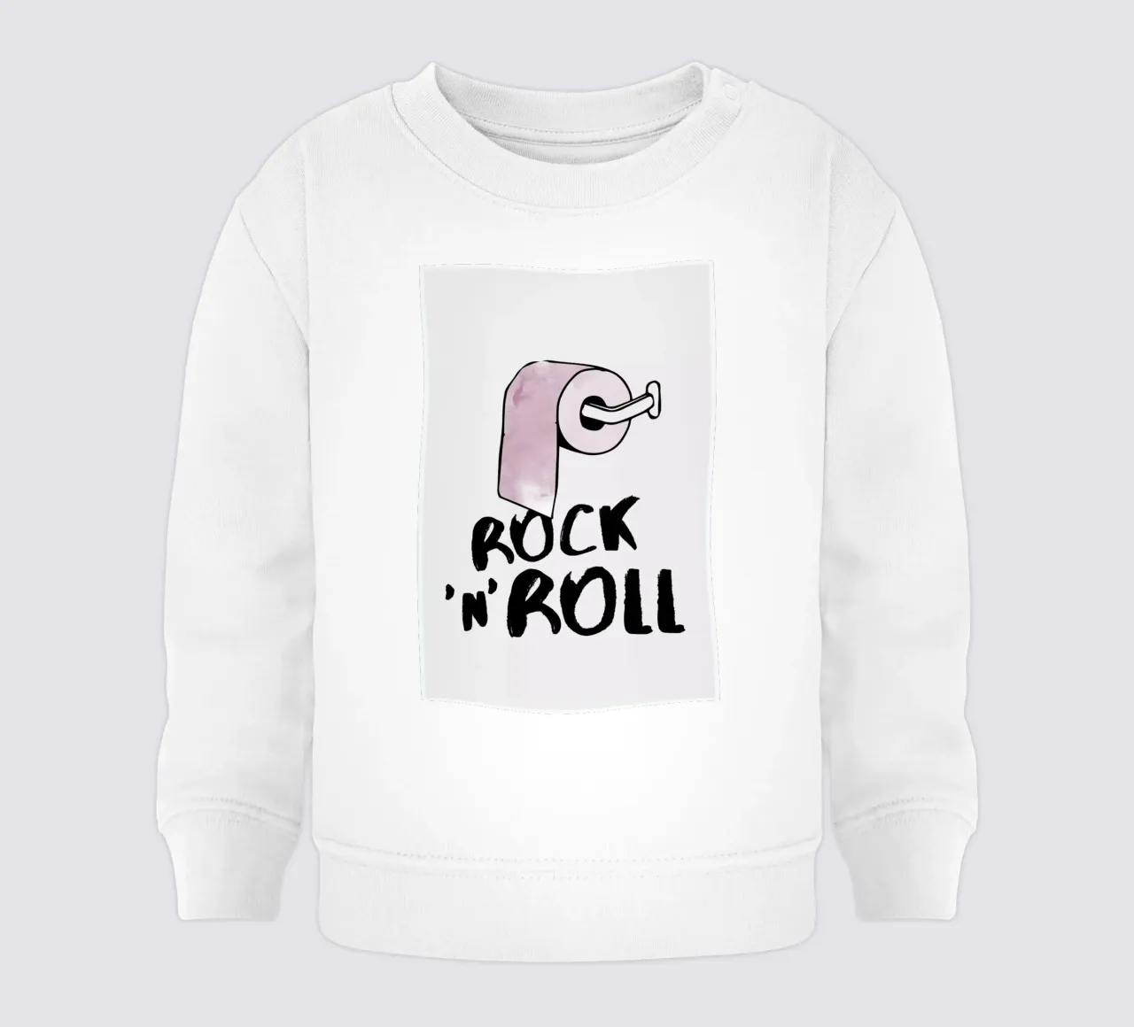 Rock 'n' Roll baby sweatshirt van Amy & Kurt