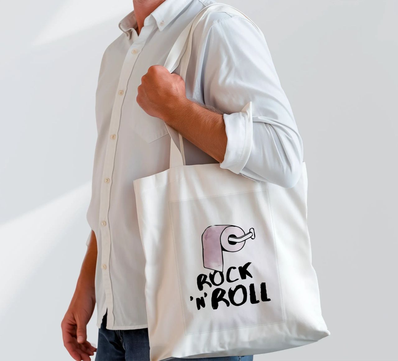 Rock 'n' Roll borsa in juta da Amy & Kurt