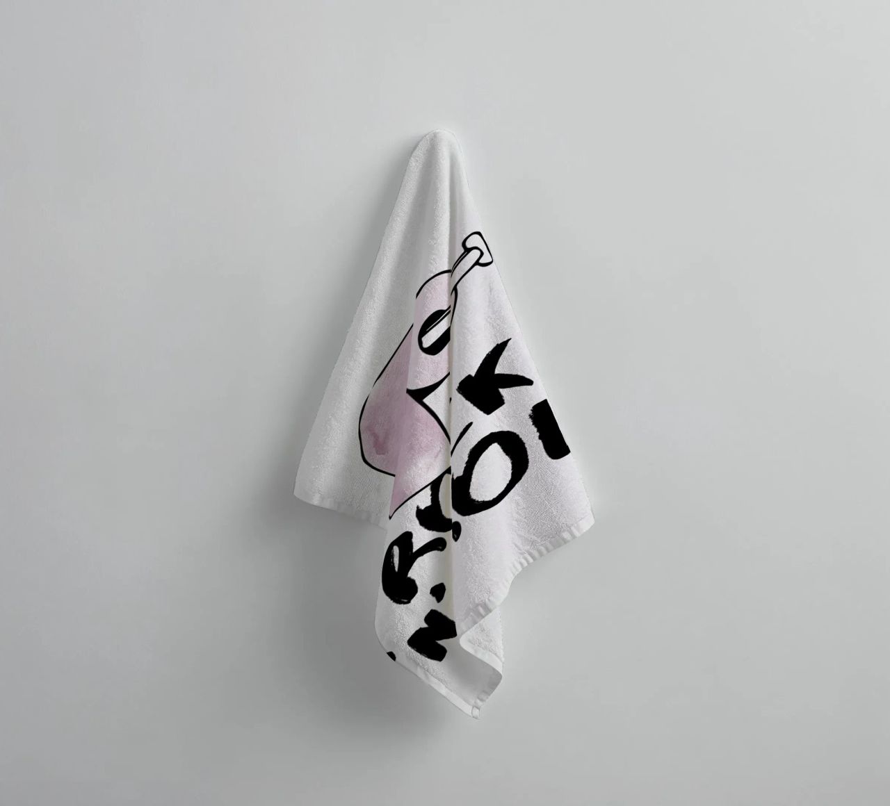 Rock 'n' Roll asciugamano da bagno da Amy & Kurt