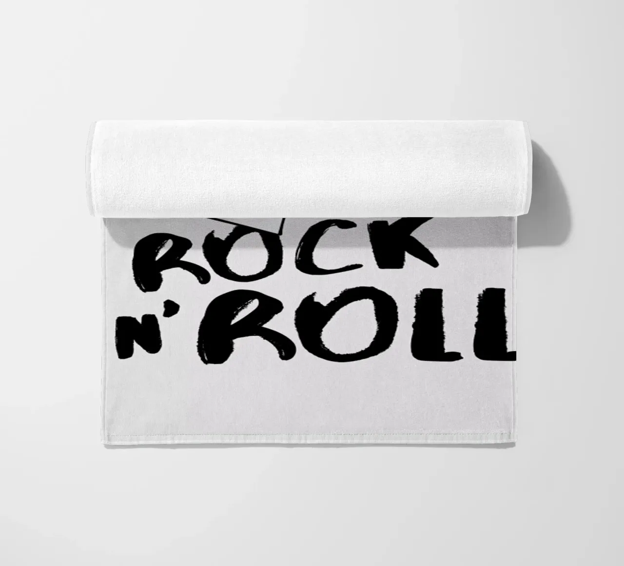 Rock 'n' Roll toalla de playa de Amy & Kurt