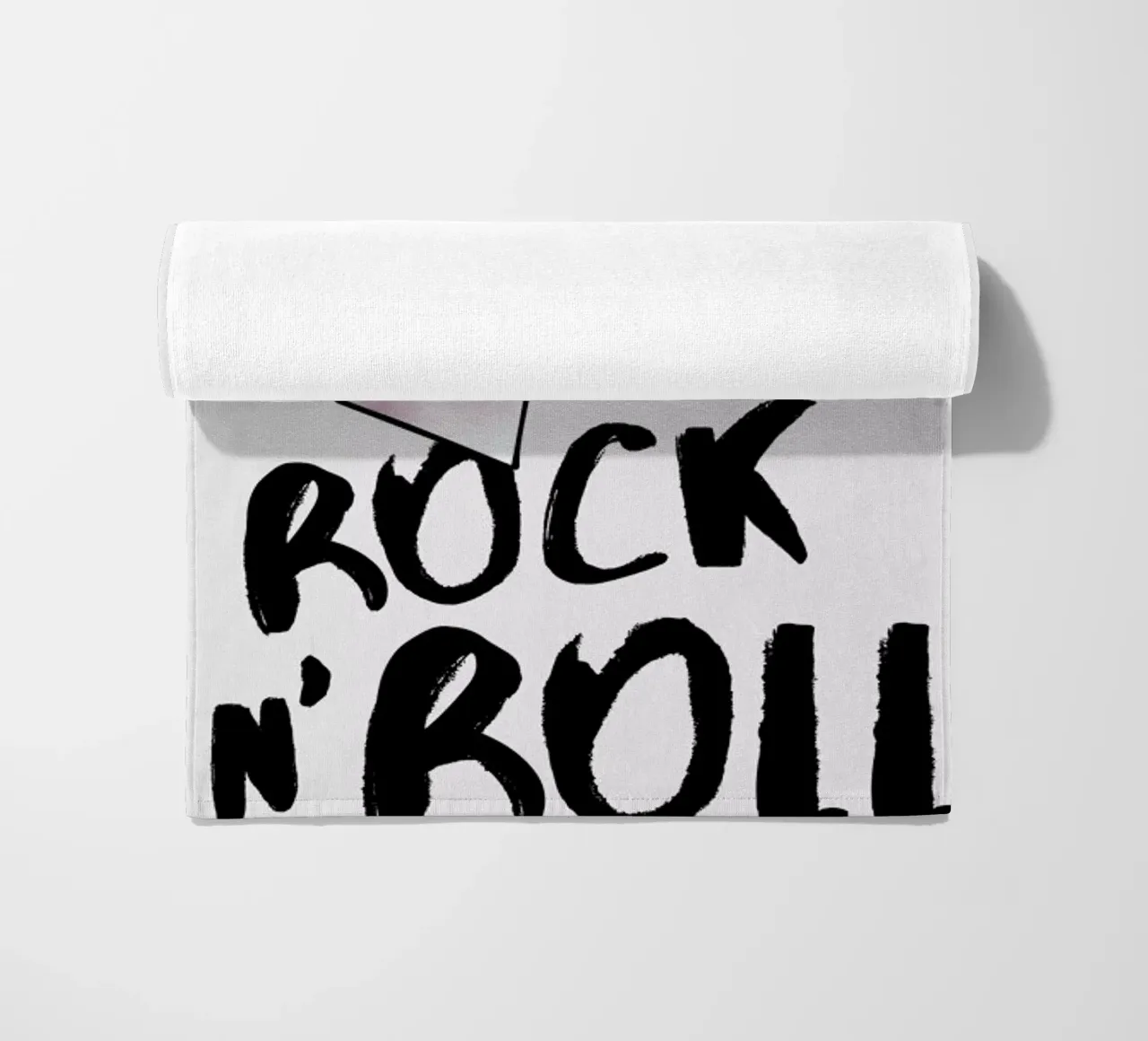Rock 'n' Roll toalla de playa de Amy & Kurt