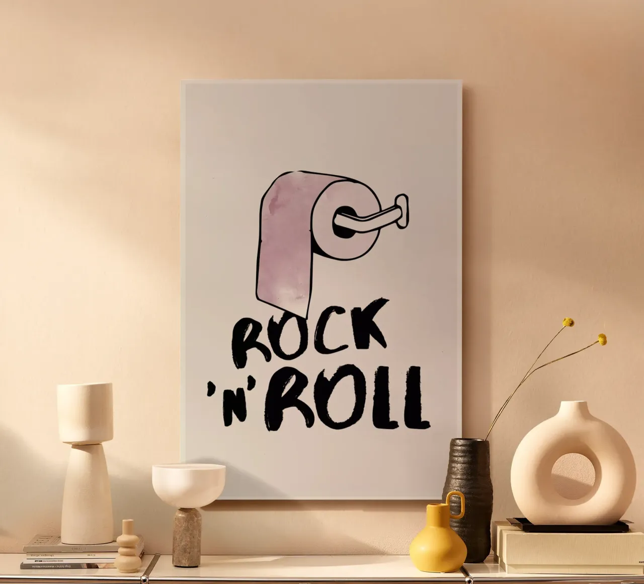 Rock 'n' Roll Alu-Dibond von Amy & Kurt
