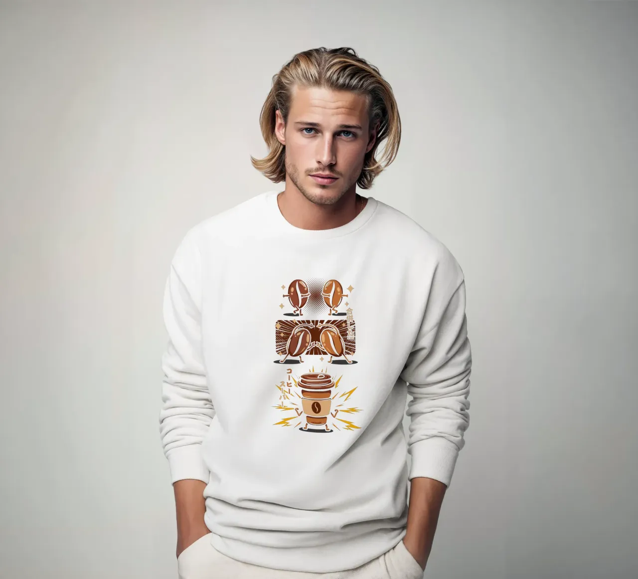 Fusione di caffè divertente felpa da LM2Kone