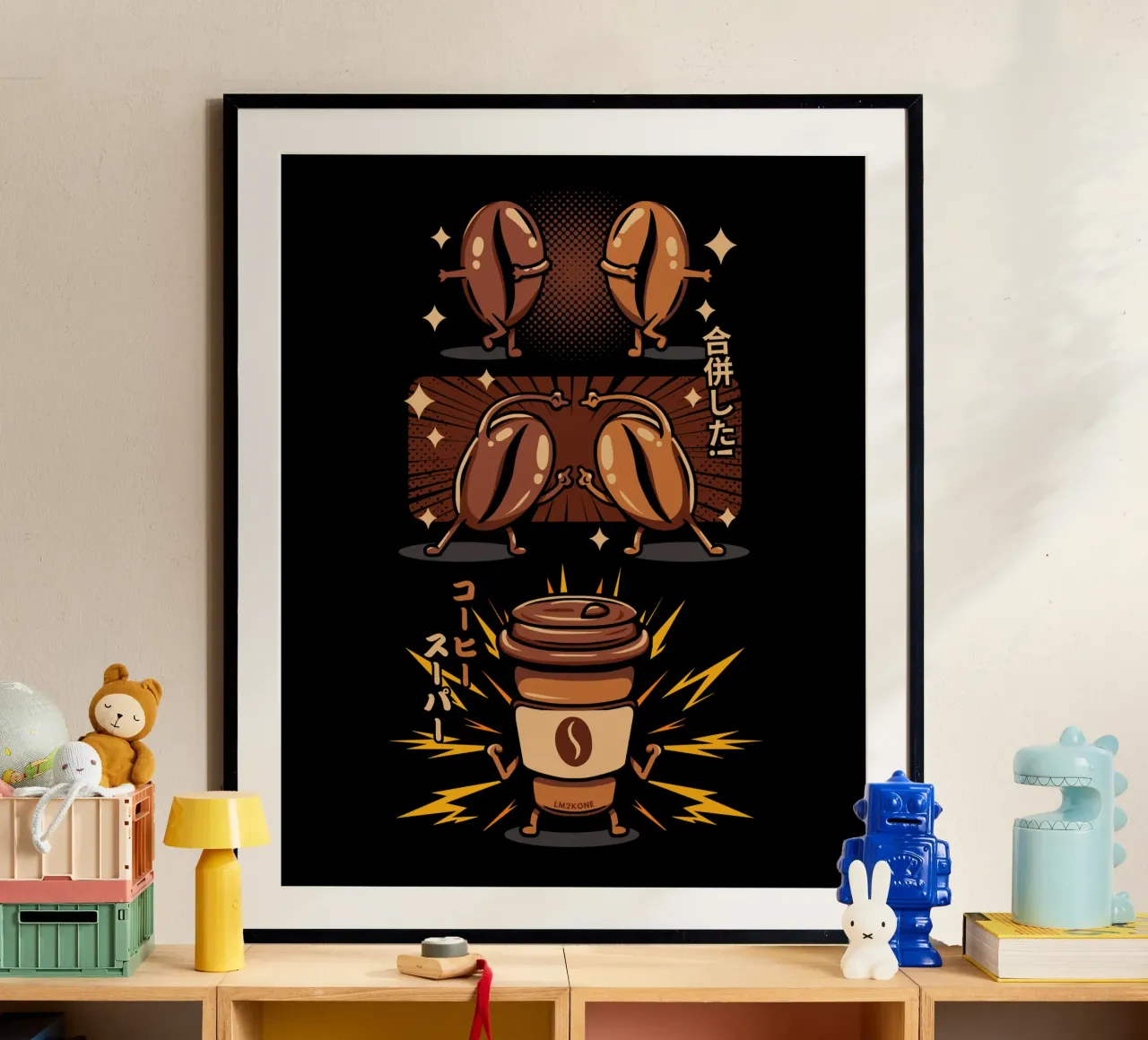 Fusione di caffè divertente carta hahnemühle da LM2KONE