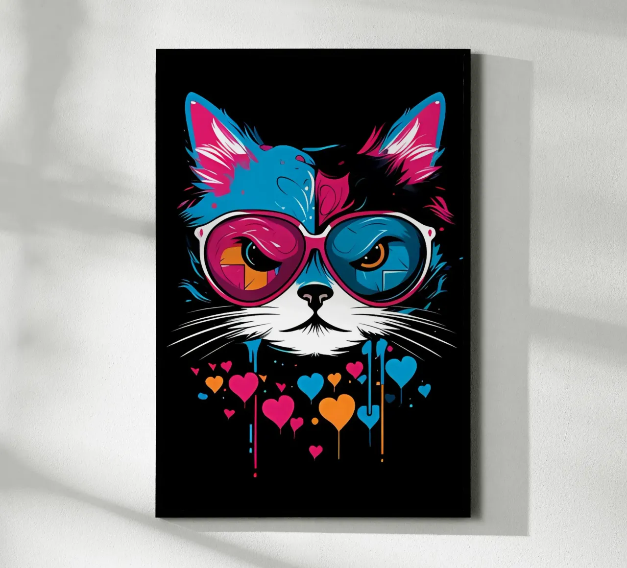 Minimalist Art 170 poster with wooden frame by Erika C White