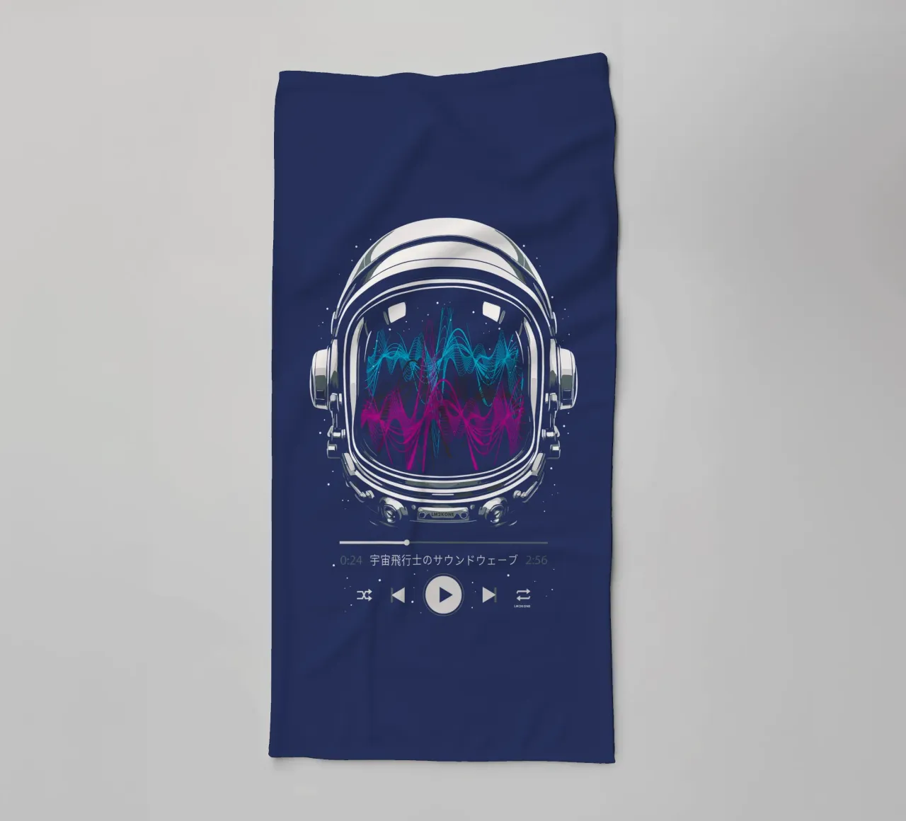 Soundtrack Neon - Astronaut towel by LM2KONE