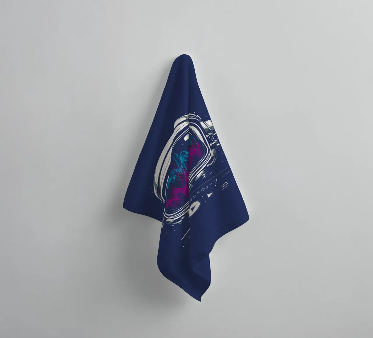 Soundtrack Neon - Astronaut towel by LM2KONE