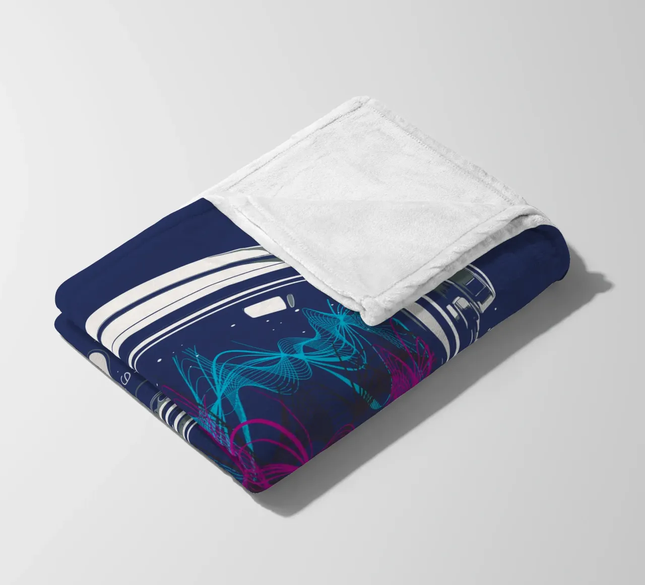 Tonspur Neon - Astronaut Fleecedecke von LM2KONE
