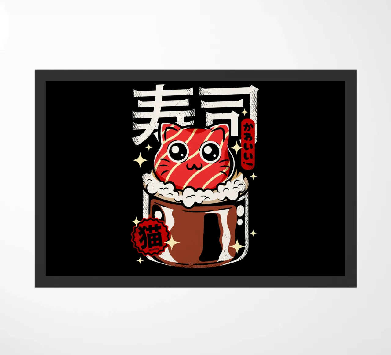 Gatto Neko Sushi zerbino da LM2KONE