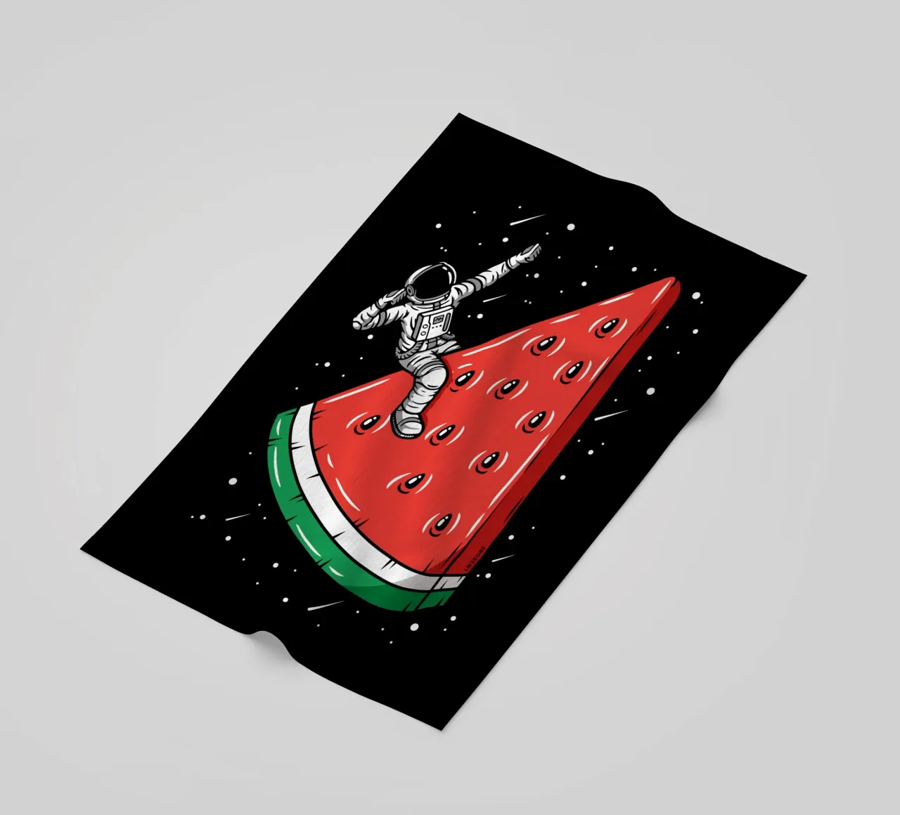 Astronauta dell'anguria telo mare da LM2KONE