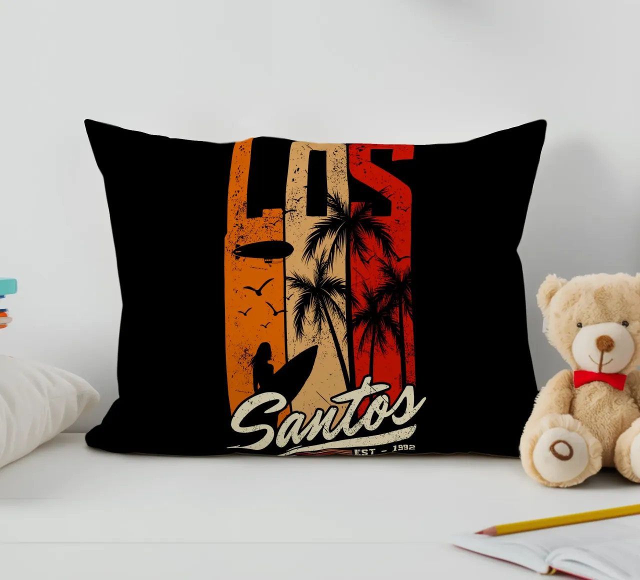 Retro Los Santos cuscino da LM2KONE