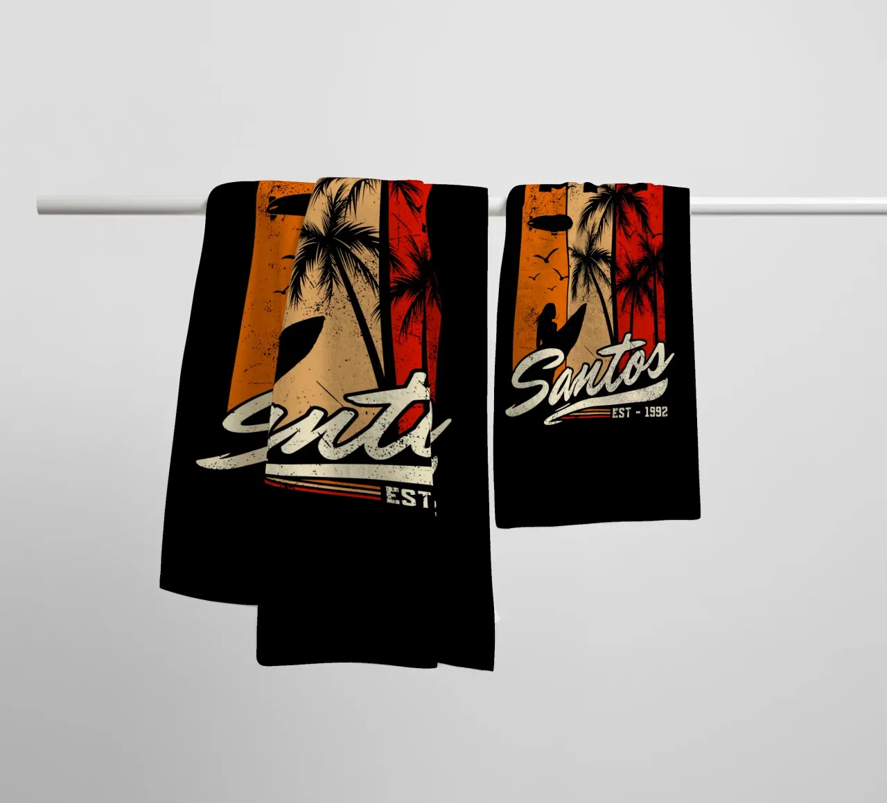 Retro Los Santos asciugamano da bagno da LM2KONE