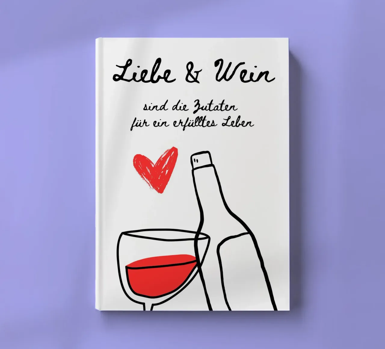 Liebe & Wein notebook by DigiWunderwerk