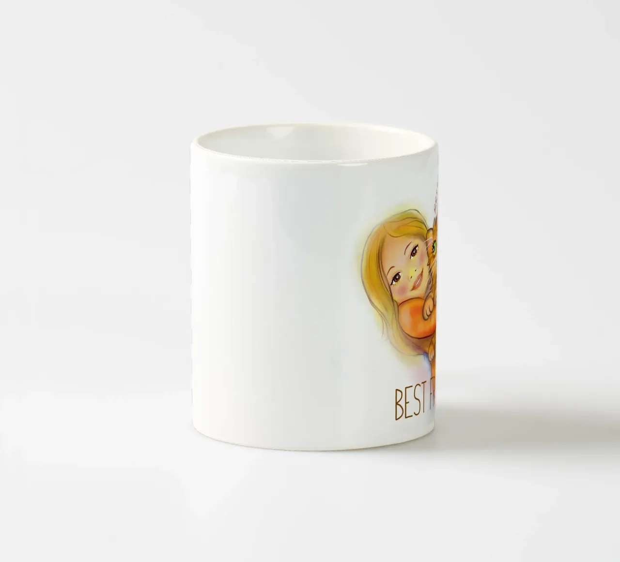 I migliori amici tazza in ceramica da Happy 😃 Art 🎨 by Christine Schnoell