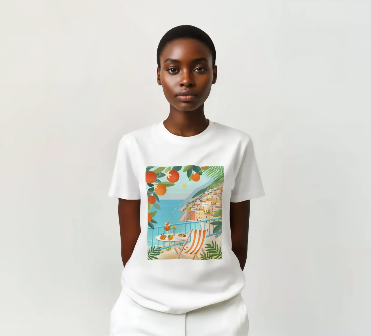 Italian Summer T-Shirt von PetrArts