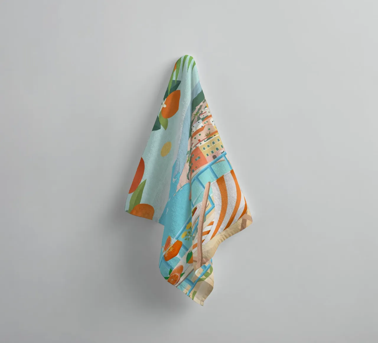 Italian Summer serviette de bain de PetrArts