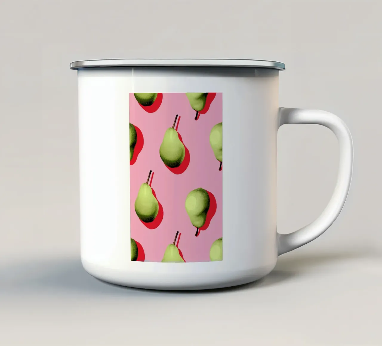 Fruit 17 tazza in smalto da STUDIO LEEMO