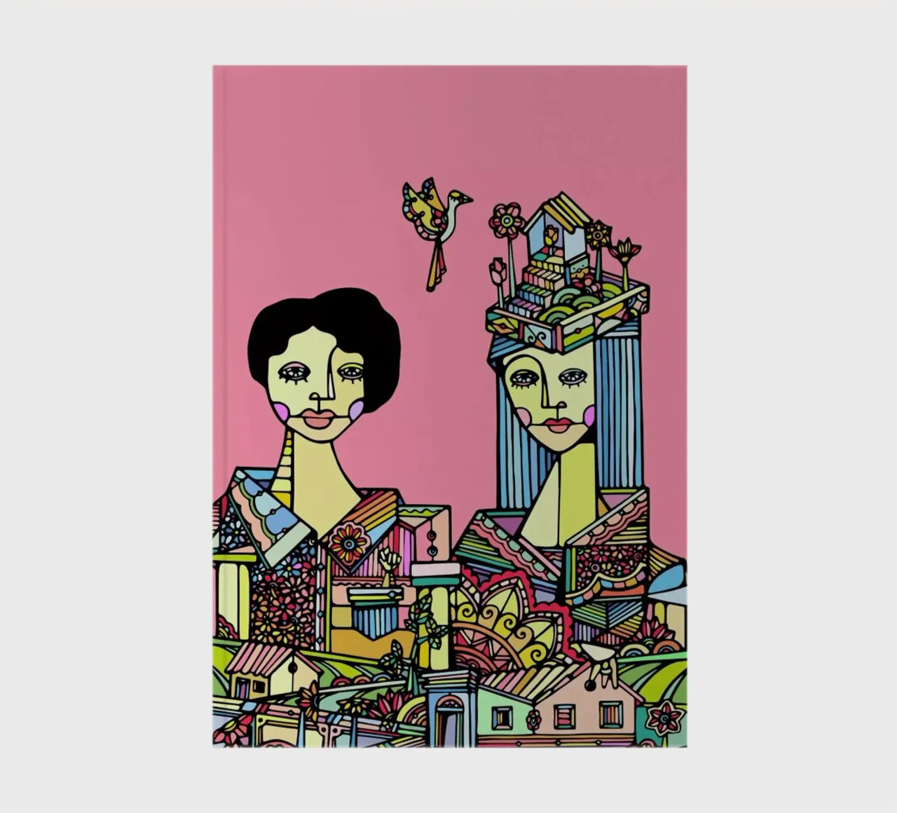 Portrait of a Couple notebook by Ninhol