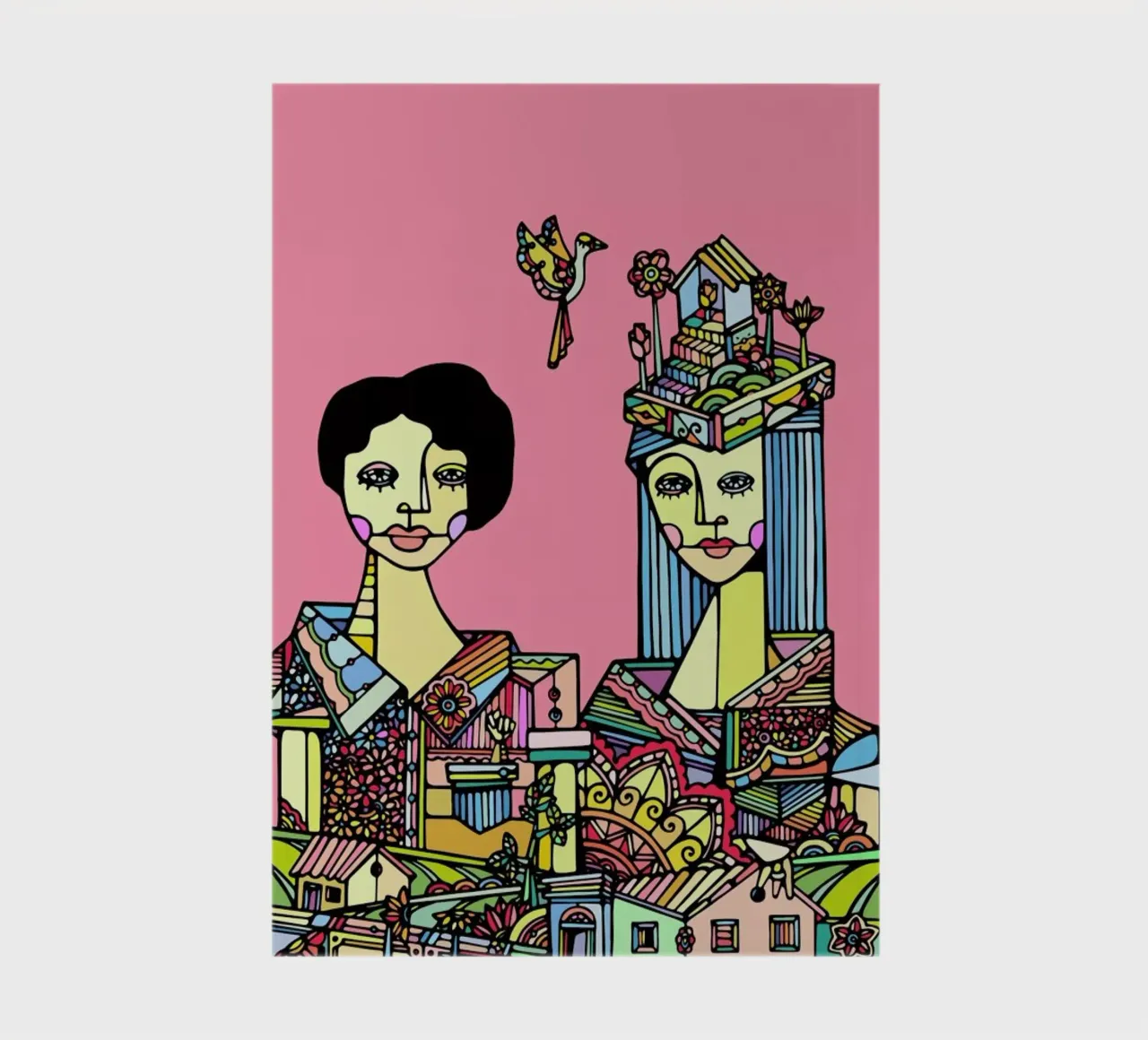 Portrait of a Couple notebook by Ninhol