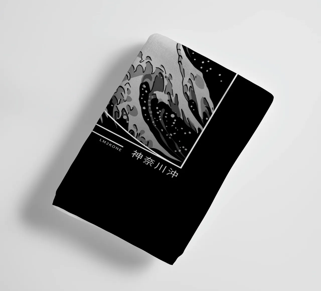 The Great Wave of Fibonacci Spiral - Modern towel by LM2Kone