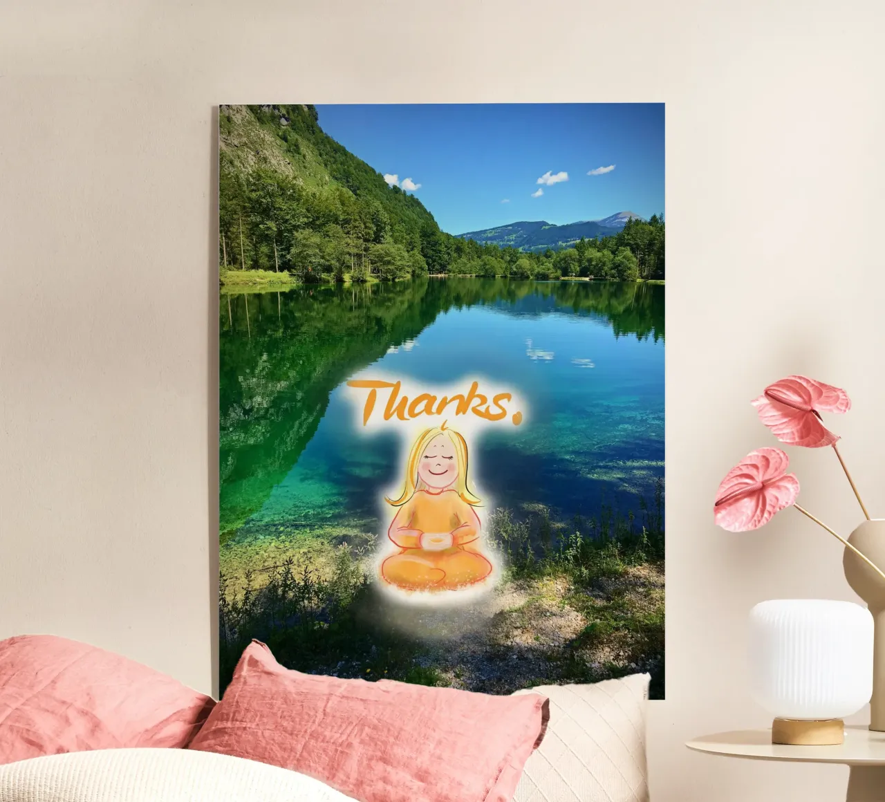 Danke! acryl van Happy 😃 Art 🎨 by Christine Schnoell