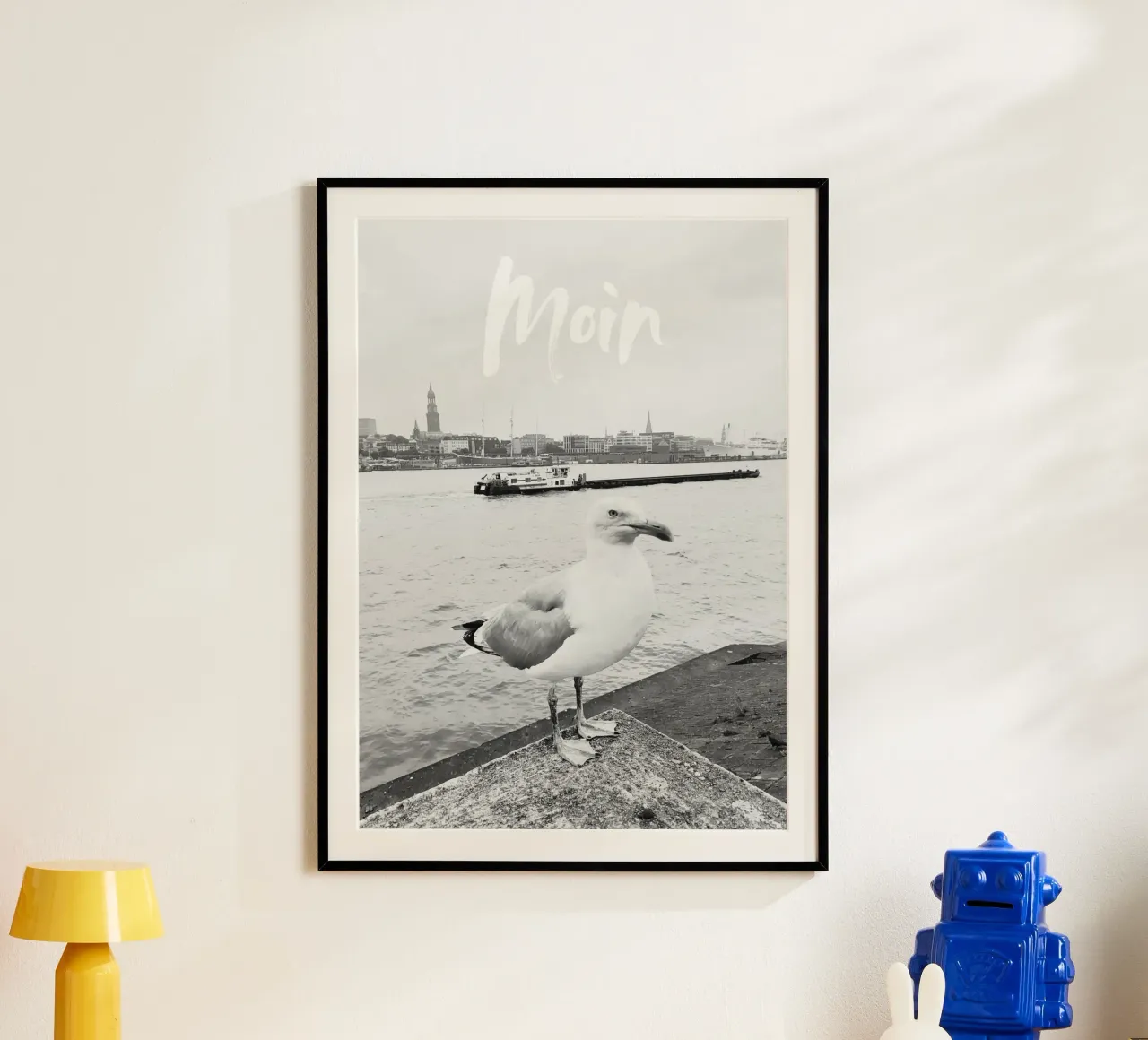 Hamburg | Möwe | Moin carta hahnemühle da DigiWunderwerk
