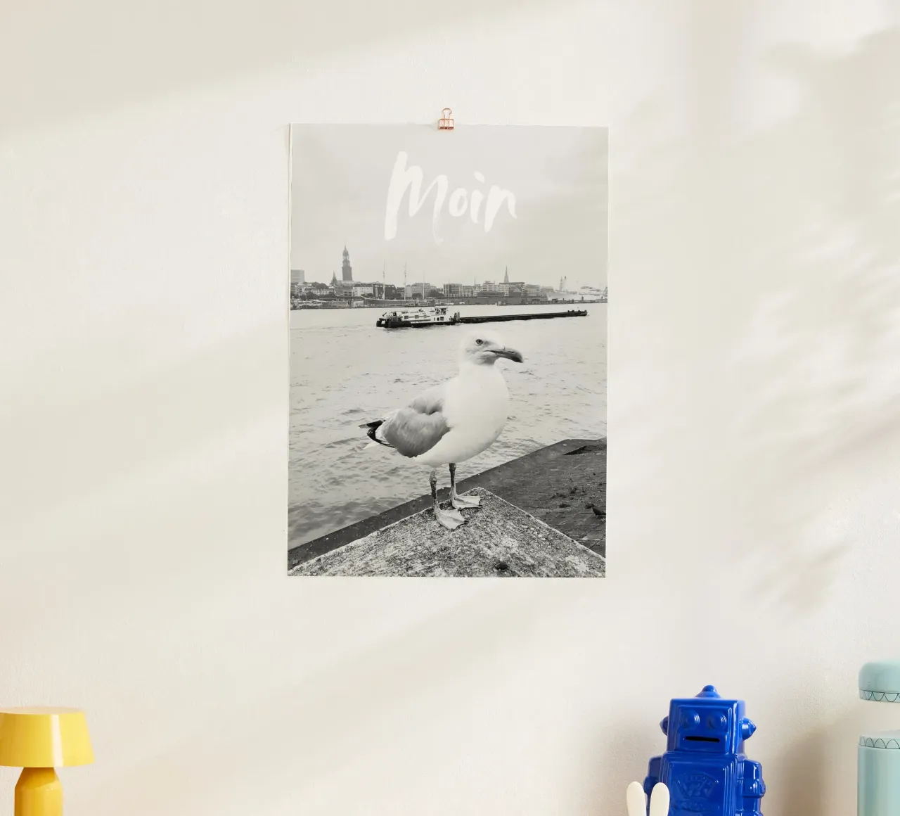 Hamburg | Möwe | Moin carta hahnemühle da DigiWunderwerk