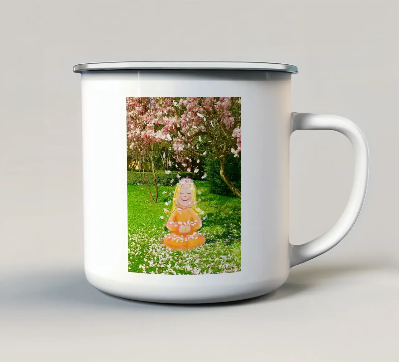 Dankbarkeit tazza in smalto da Happy 😃 Art 🎨 by Christine Schnoell