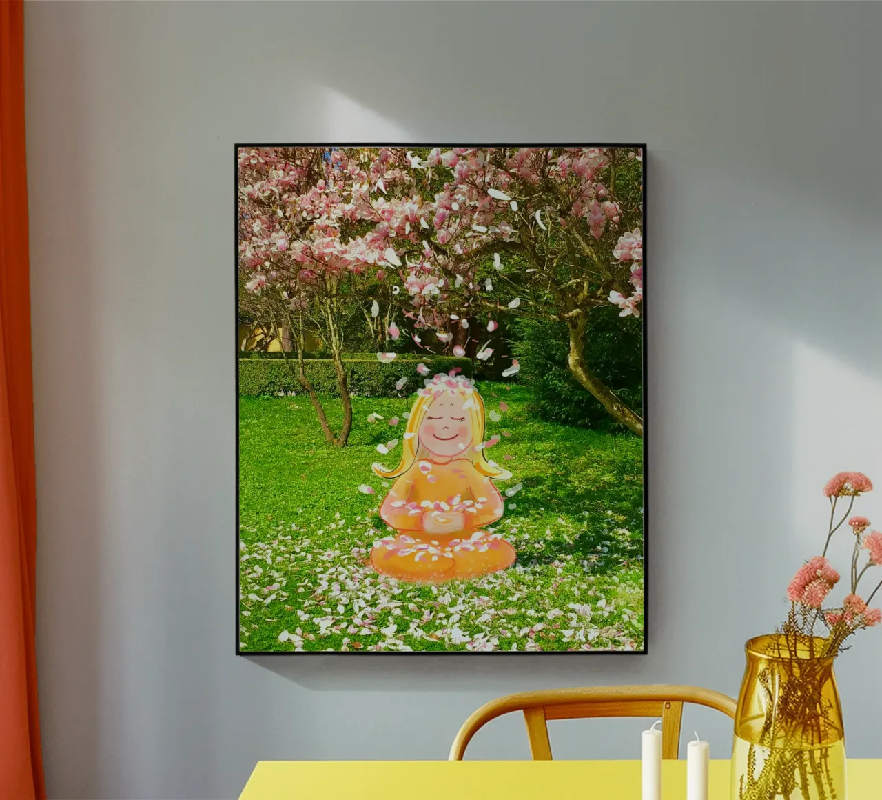 Dankbarkeit Acryl-Glas von Happy 😃 Art 🎨 by Christine Schnoell