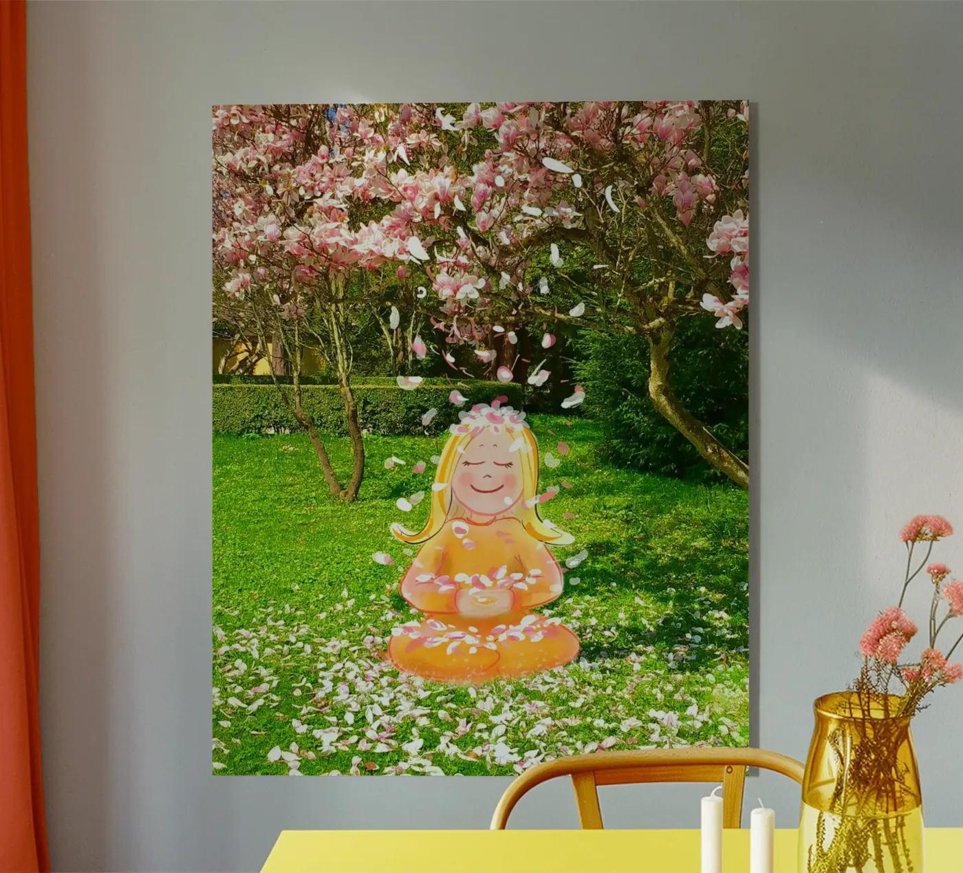 Dankbarkeit Acryl-Glas von Happy 😃 Art 🎨 by Christine Schnoell