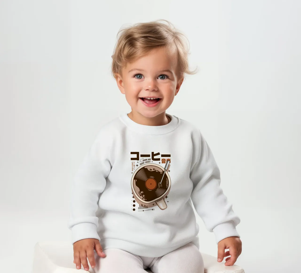 Giappone Caffè in vinile felpa neonato da LM2Kone