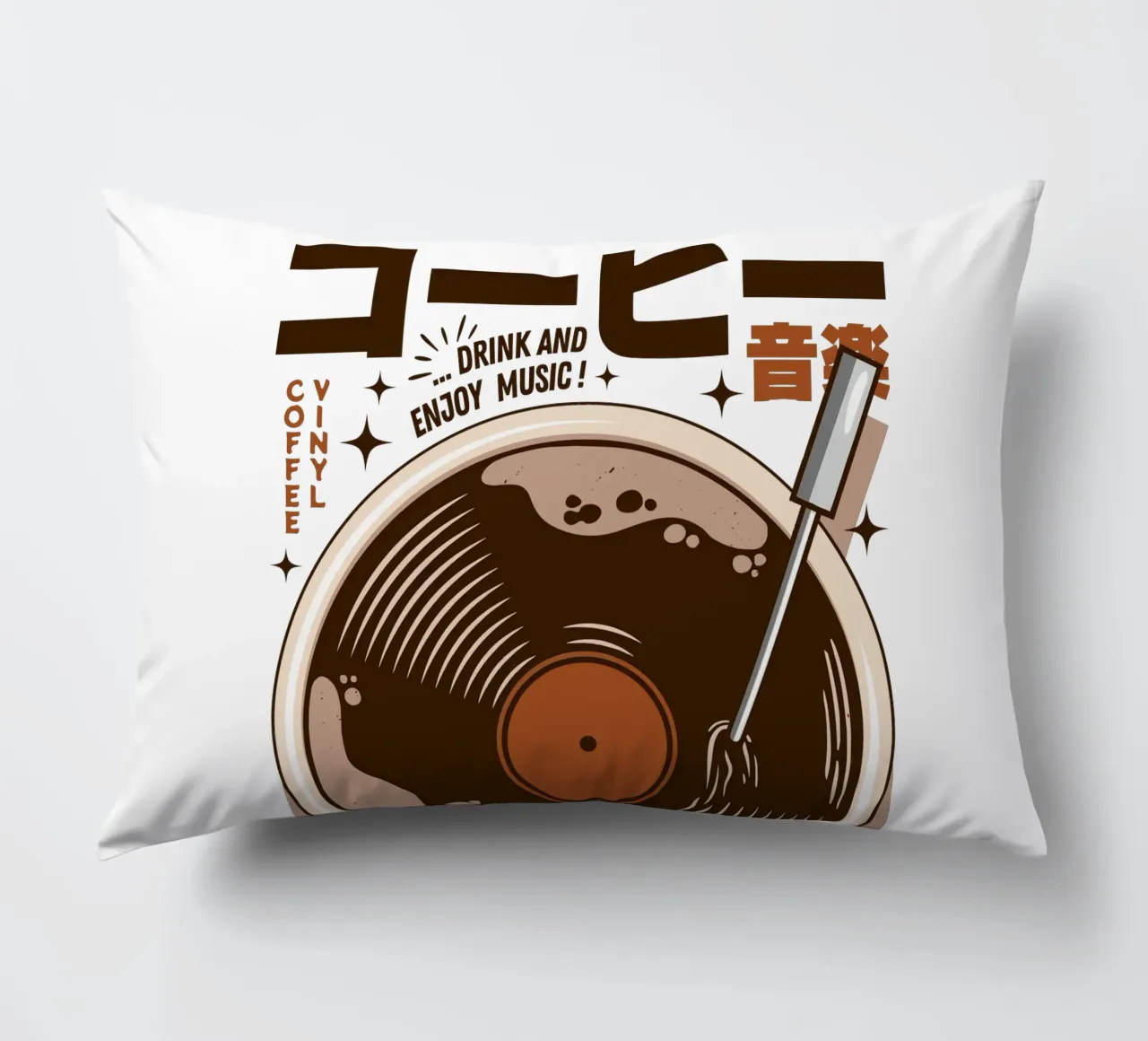 Giappone Caffè in vinile cuscino da LM2KONE