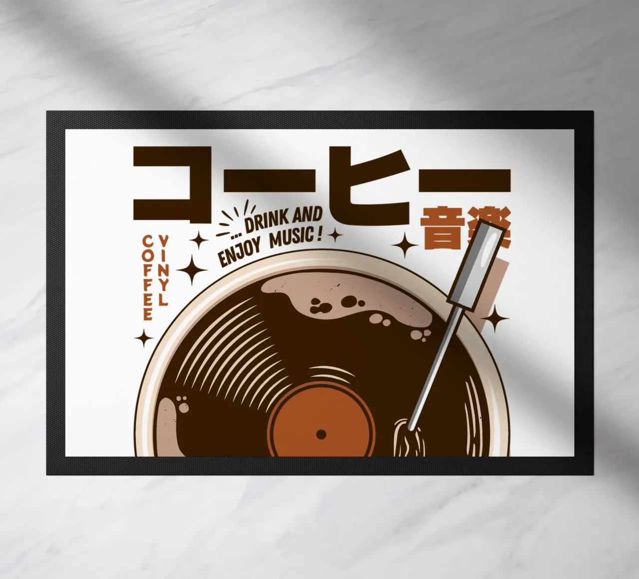 Giappone Caffè in vinile zerbino da LM2Kone