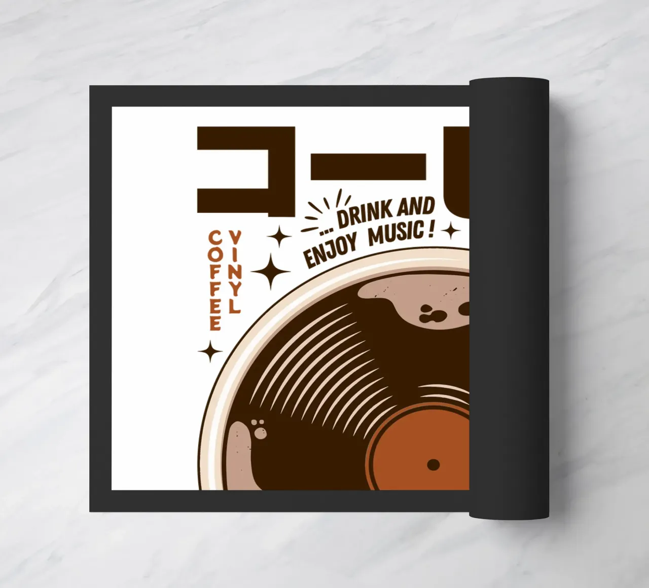 Giappone Caffè in vinile zerbino da LM2Kone