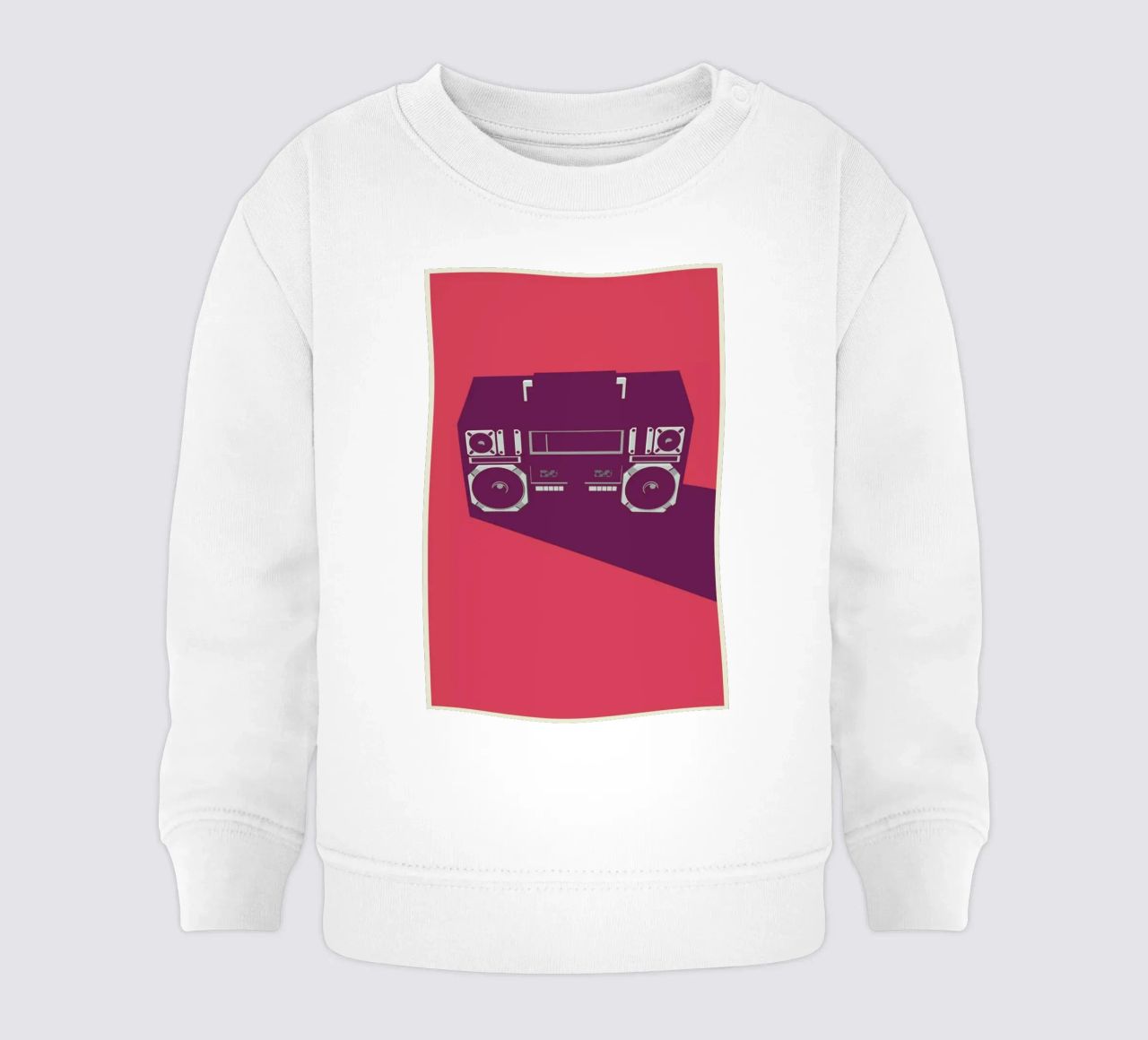 Raheem's Radio felpa neonato da Bruno Morphet