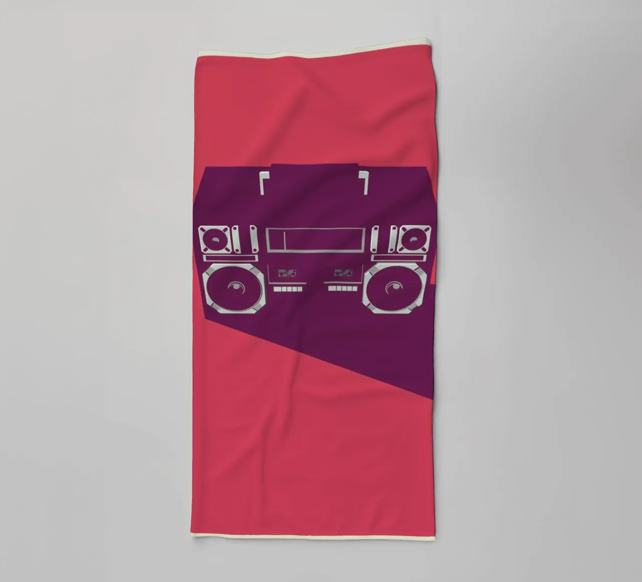 Raheem's Radio asciugamano da bagno da Bruno Morphet