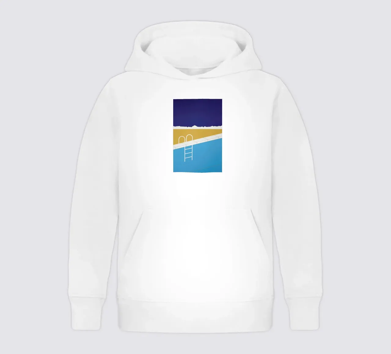 Desert Pool felpa bambino con cappuccio da Rosi Feist