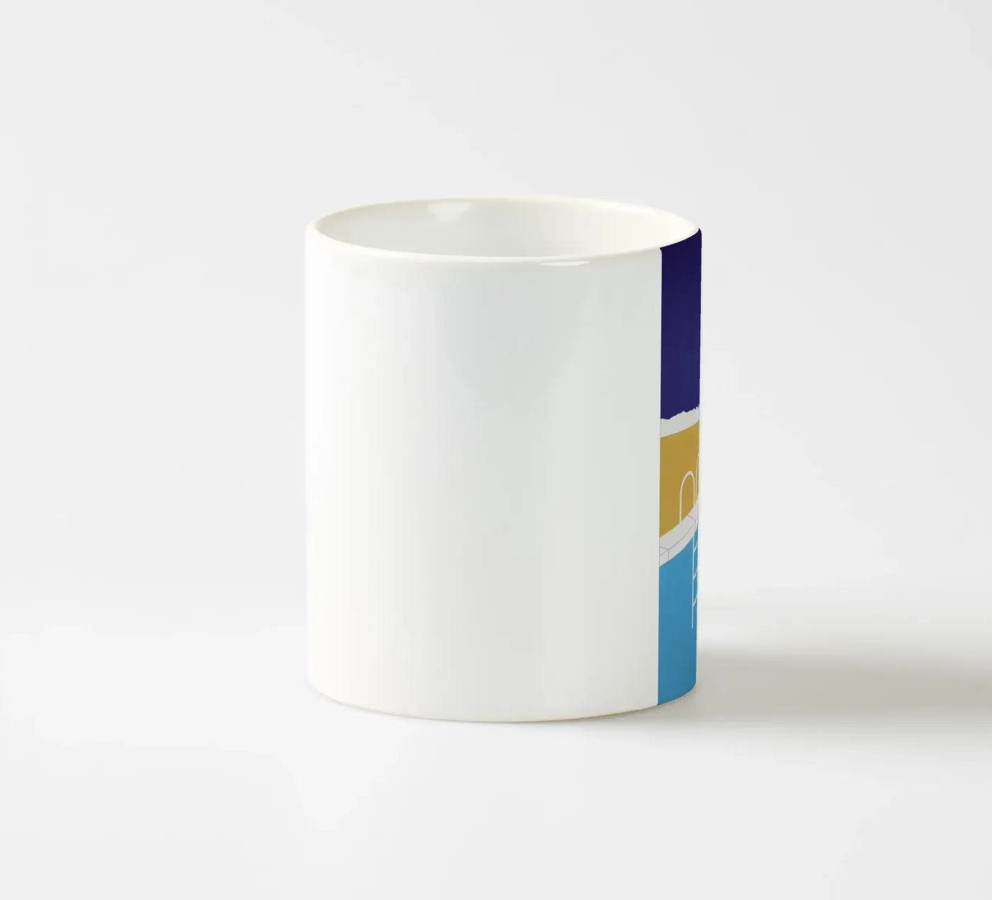 Desert Pool ceramic mug by Rosi Feist