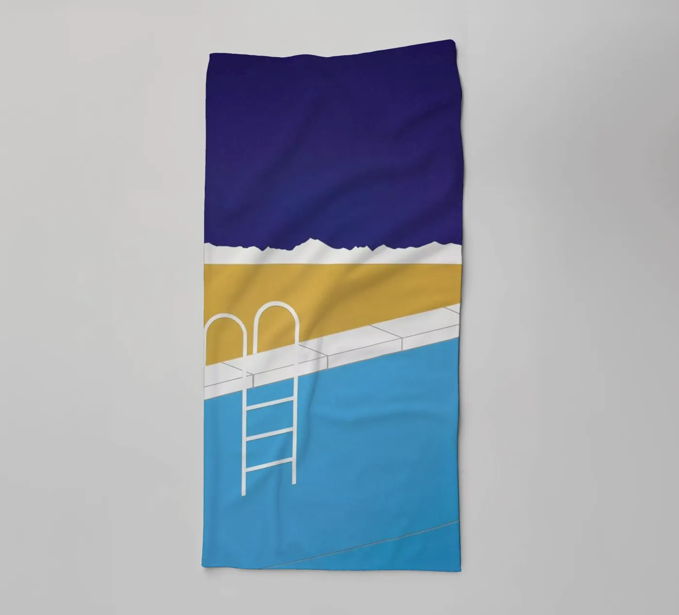 Desert Pool towel by Rosi Feist