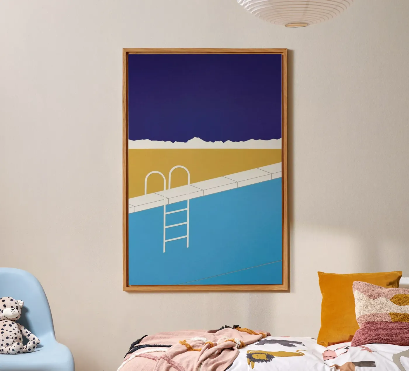 Desert Pool forex plate by Rosi Feist