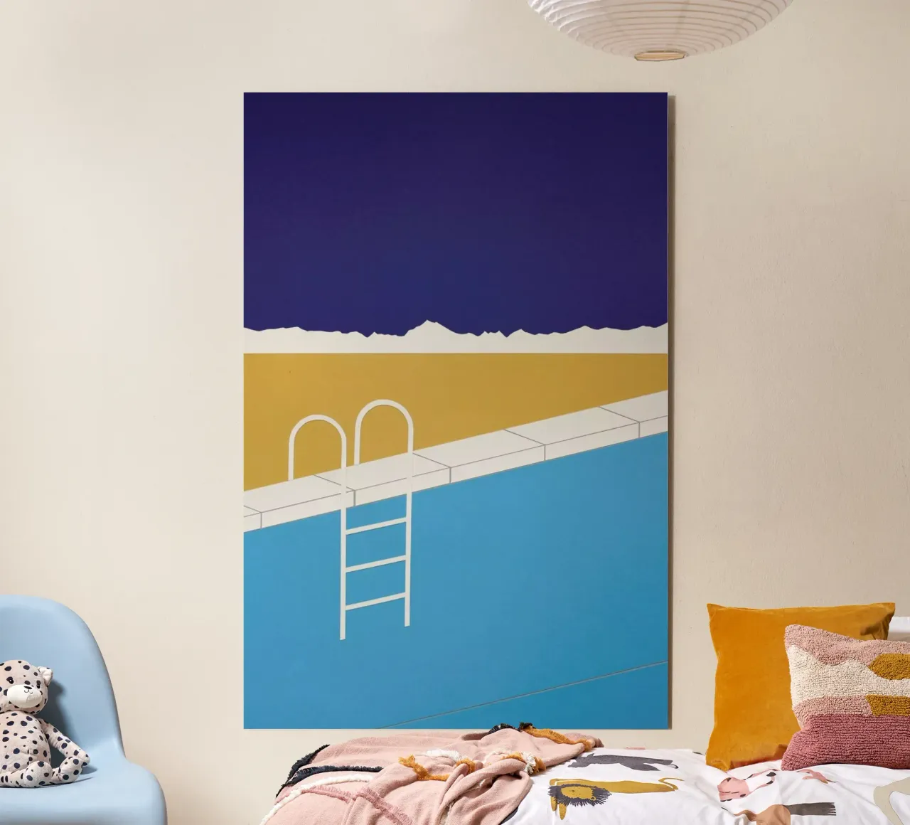Desert Pool alluminio dibond da Rosi Feist