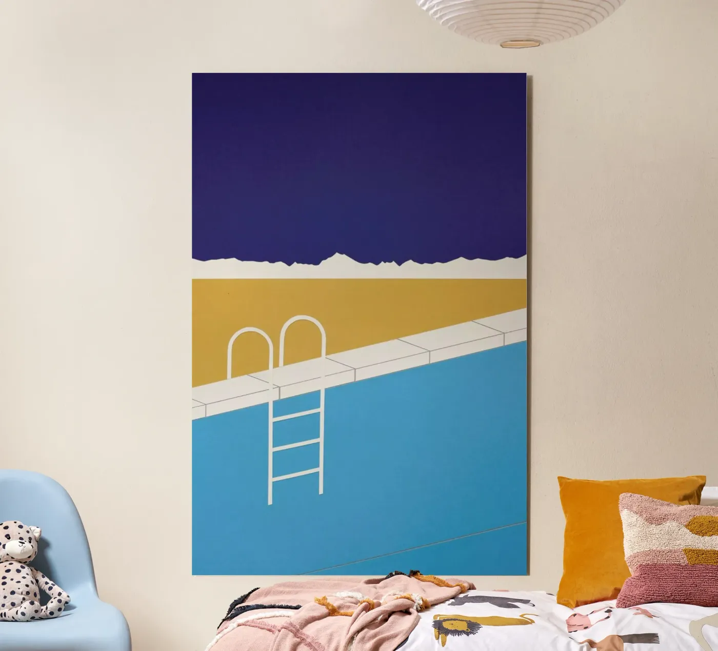 Desert Pool alluminio dibond da Rosi Feist