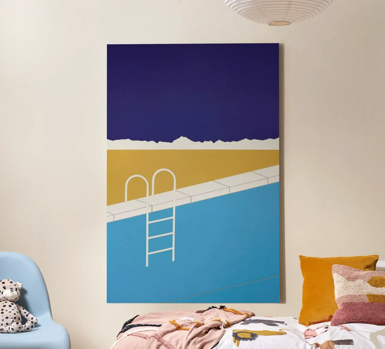 Desert Pool tela da Rosi Feist